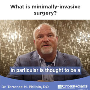 What is minimally invasive surgery?